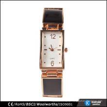 rose gold women watch rectangle case